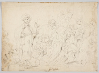 KT 2023 025
<br/>
Aanbidding der koningen
<br/>
<em>Bramer, Leonaert (1596-1674)</em>